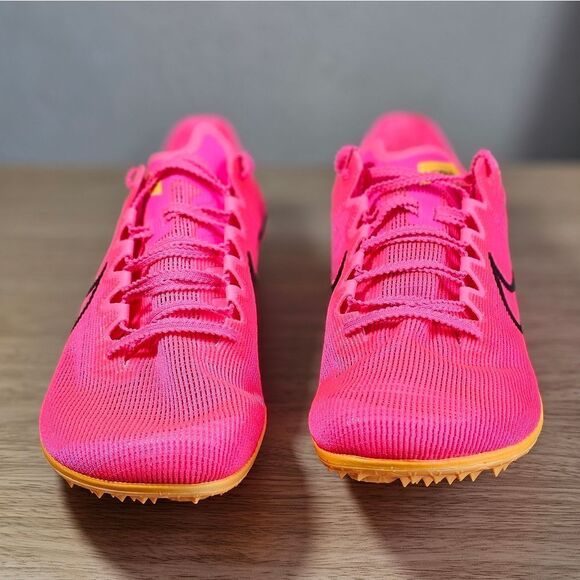 Nike Zoom Mamba V6 Track & Field Spikes Running Shoes Men's 11 Hyper Pink New - Picture 3 of 14